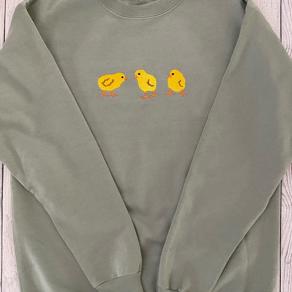 Baby chick Embroidered Sweatshirt - Picture 3 of 3